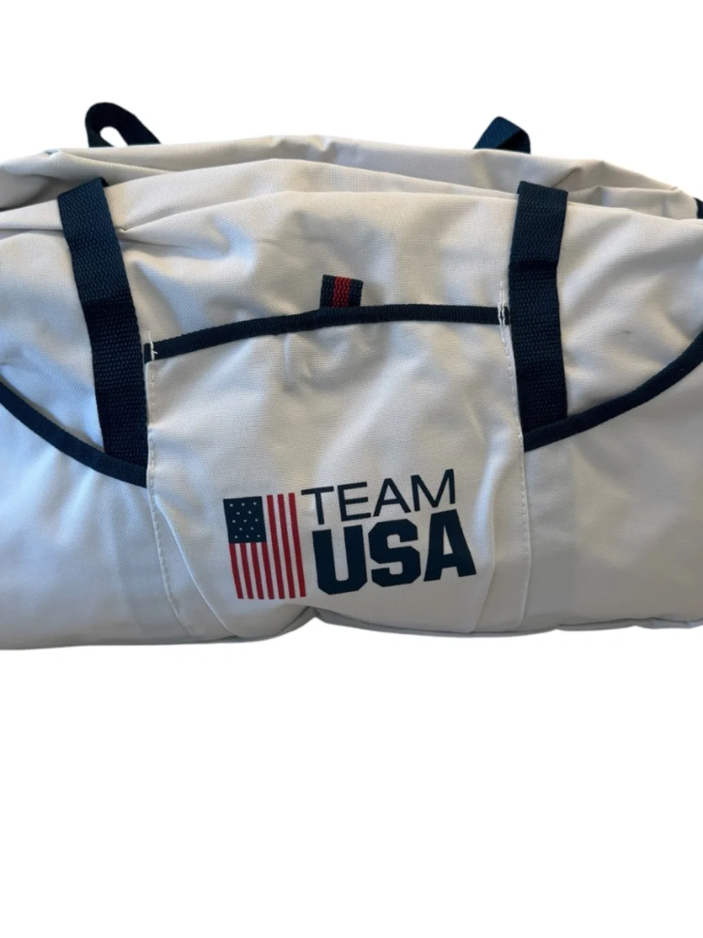 White Team Olympic USA Duffle Bag  Clean inside‎